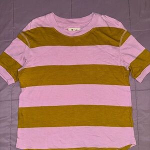 Madewell striped t shirt XXS